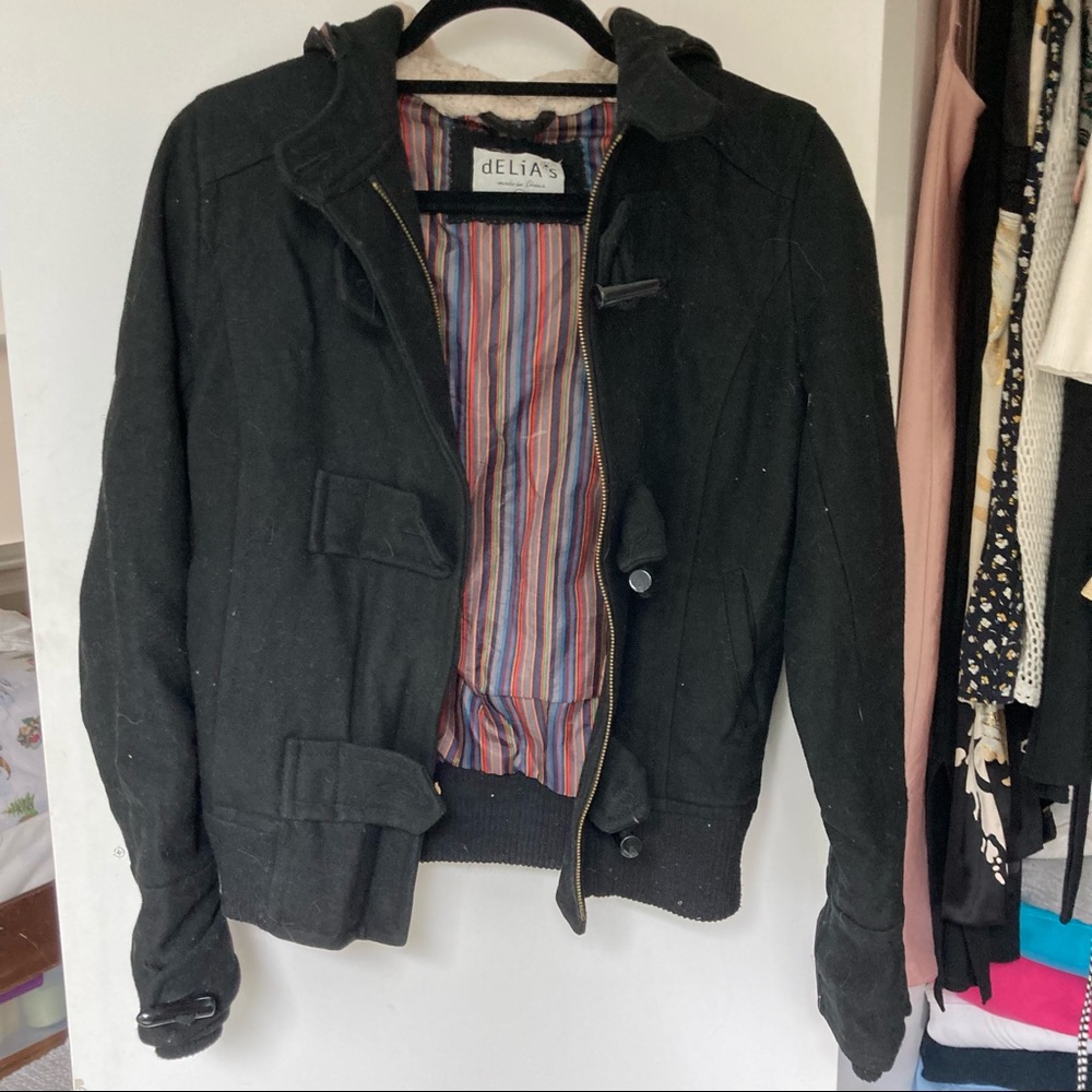 Delia’s Black Jacket